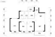 松湖碧桂园3室2厅2卫0平方米户型图