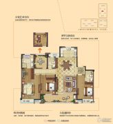 中海��城公馆4室2厅3卫172平方米户型图