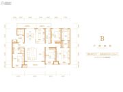 安阳建业世和府4室2厅3卫200--205平方米户型图