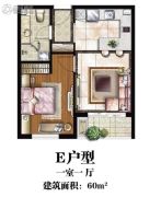 雨润城・欢乐海寓1室1厅1卫0平方米户型图