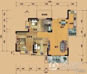 大上海商贸城3室2厅1卫0平方米户型图
