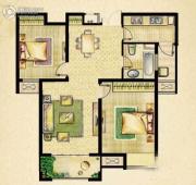 海门中南世纪城2室2厅1卫0平方米户型图