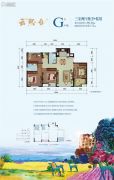 北京城建云熙台3室2厅2卫0平方米户型图